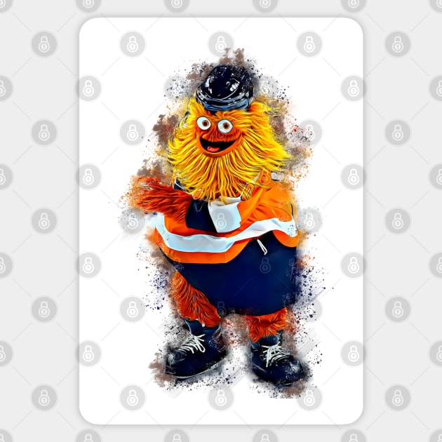 Gritty The Flyer Sticker by mobilunik